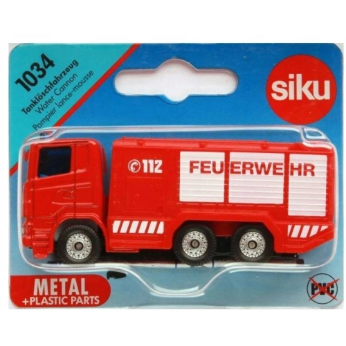 Wóz Strażacki Z Pompą model metalowy SIKU S1034